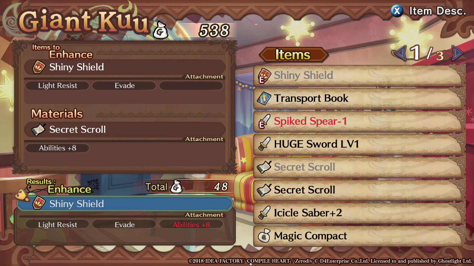 Screenshot for Sorcery Saga: Curse of the Great Curry God