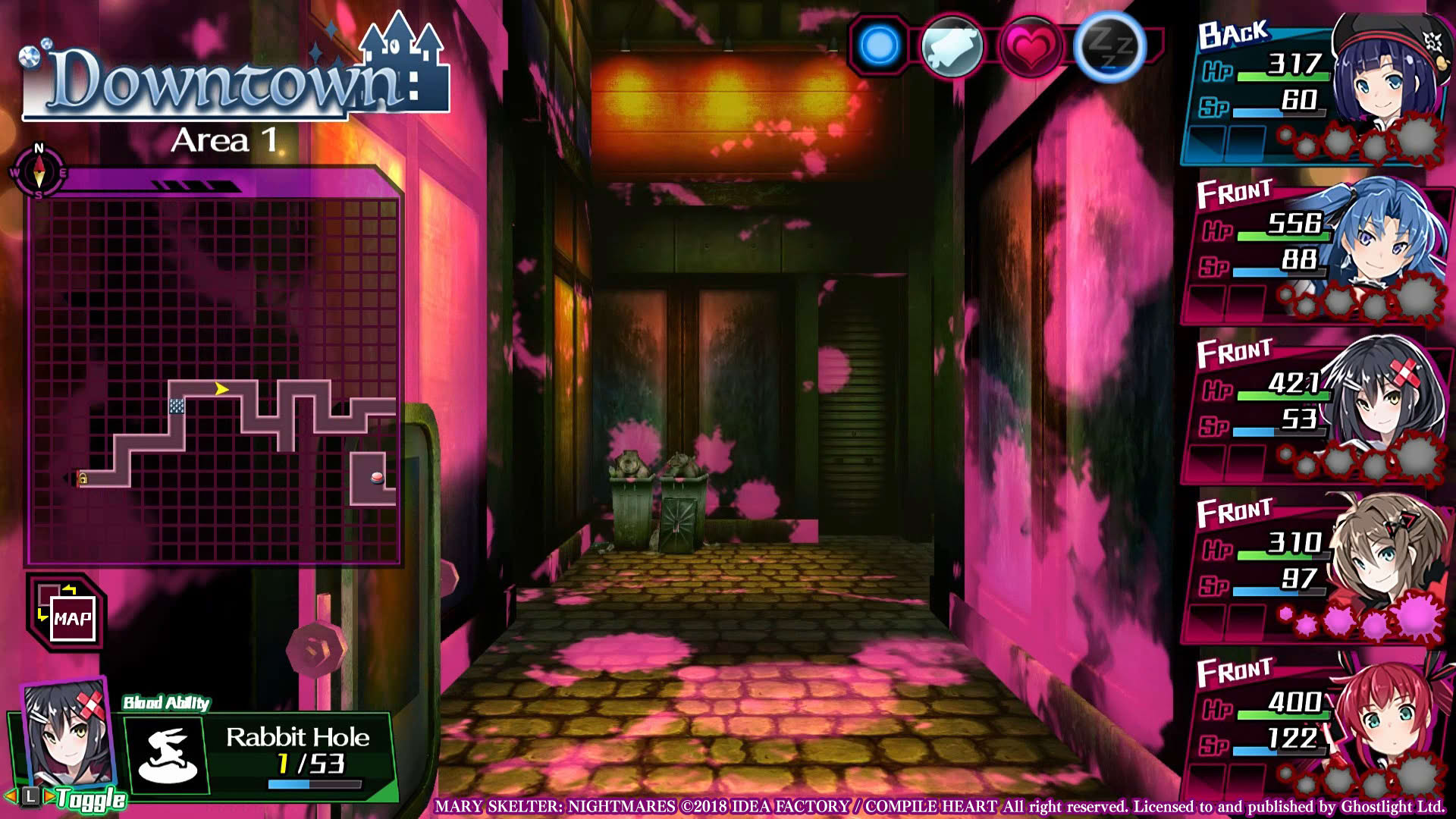 Screenshot for Mary Skelter: Nightmares