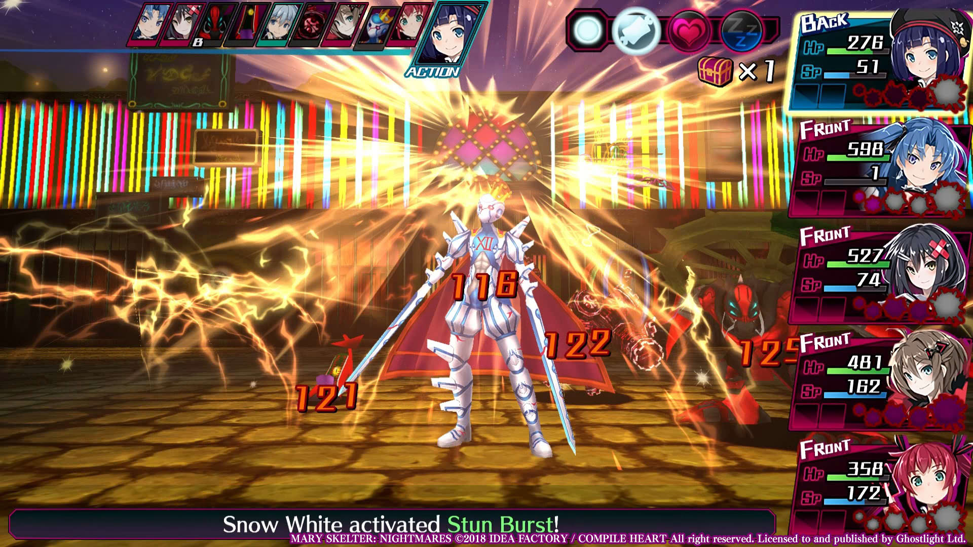 Screenshot for Mary Skelter: Nightmares