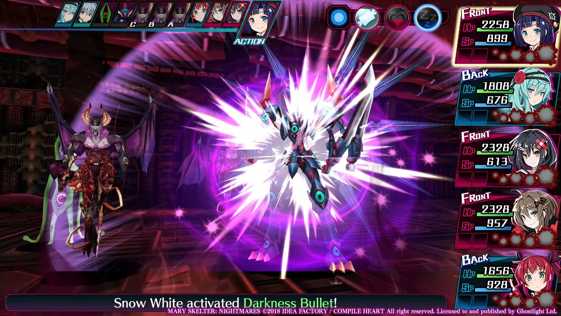Screenshot for Mary Skelter: Nightmares
