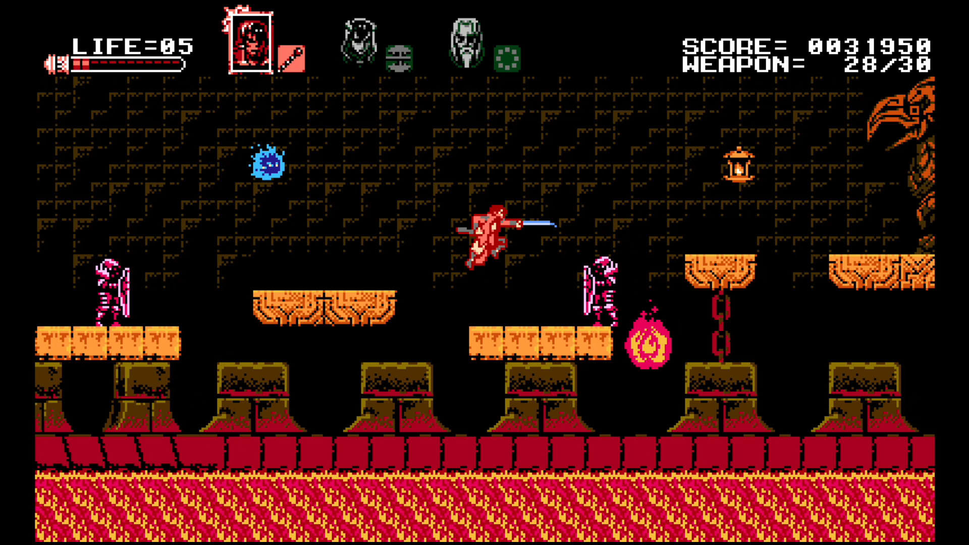 Screenshot for Bloodstained: Curse of the Moon