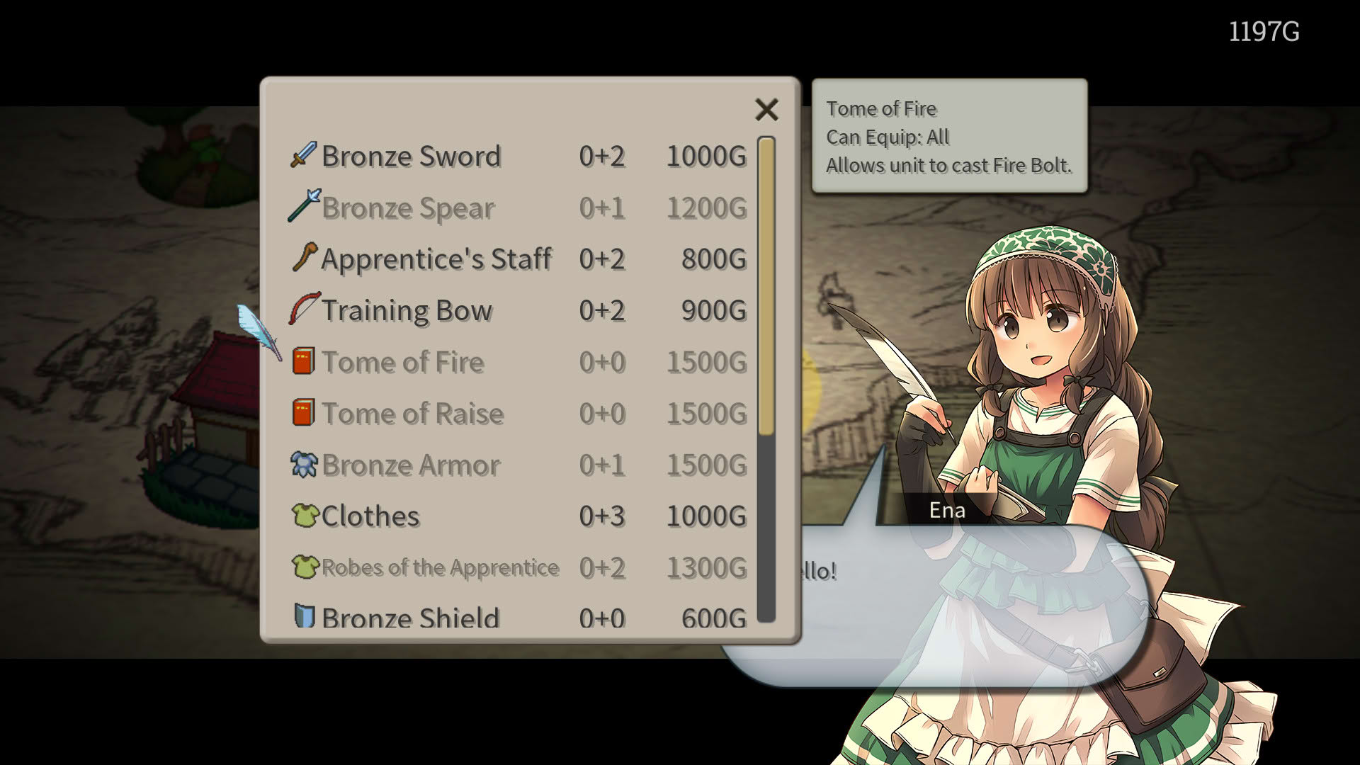 Screenshot for Magic Scroll Tactics