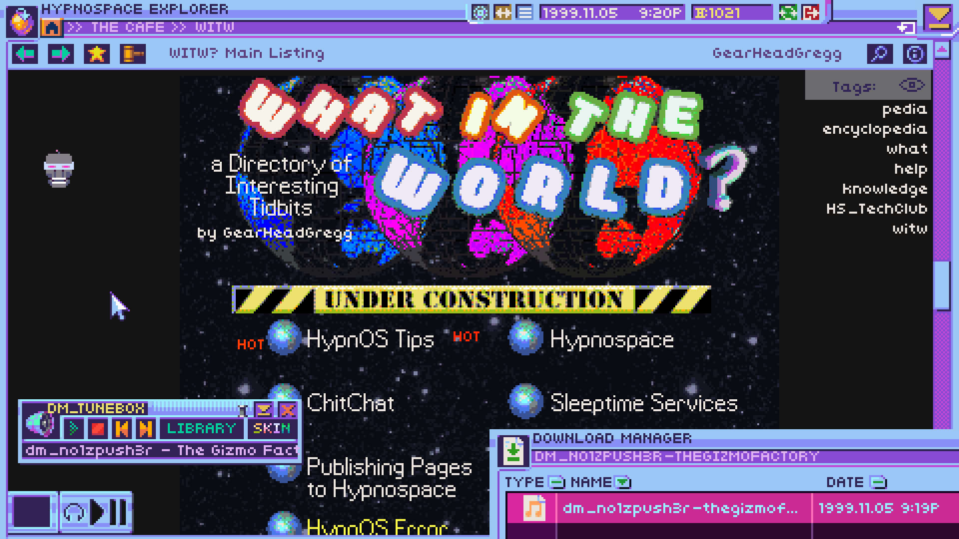 Screenshot for Hypnospace Outlaw