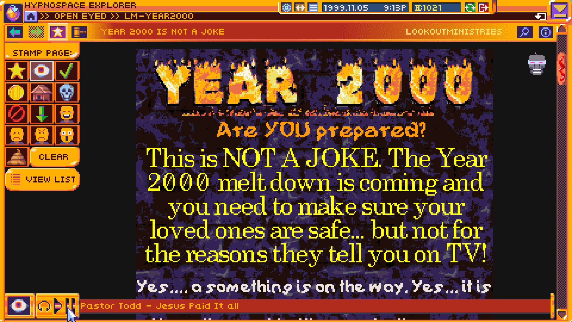 Screenshot for Hypnospace Outlaw