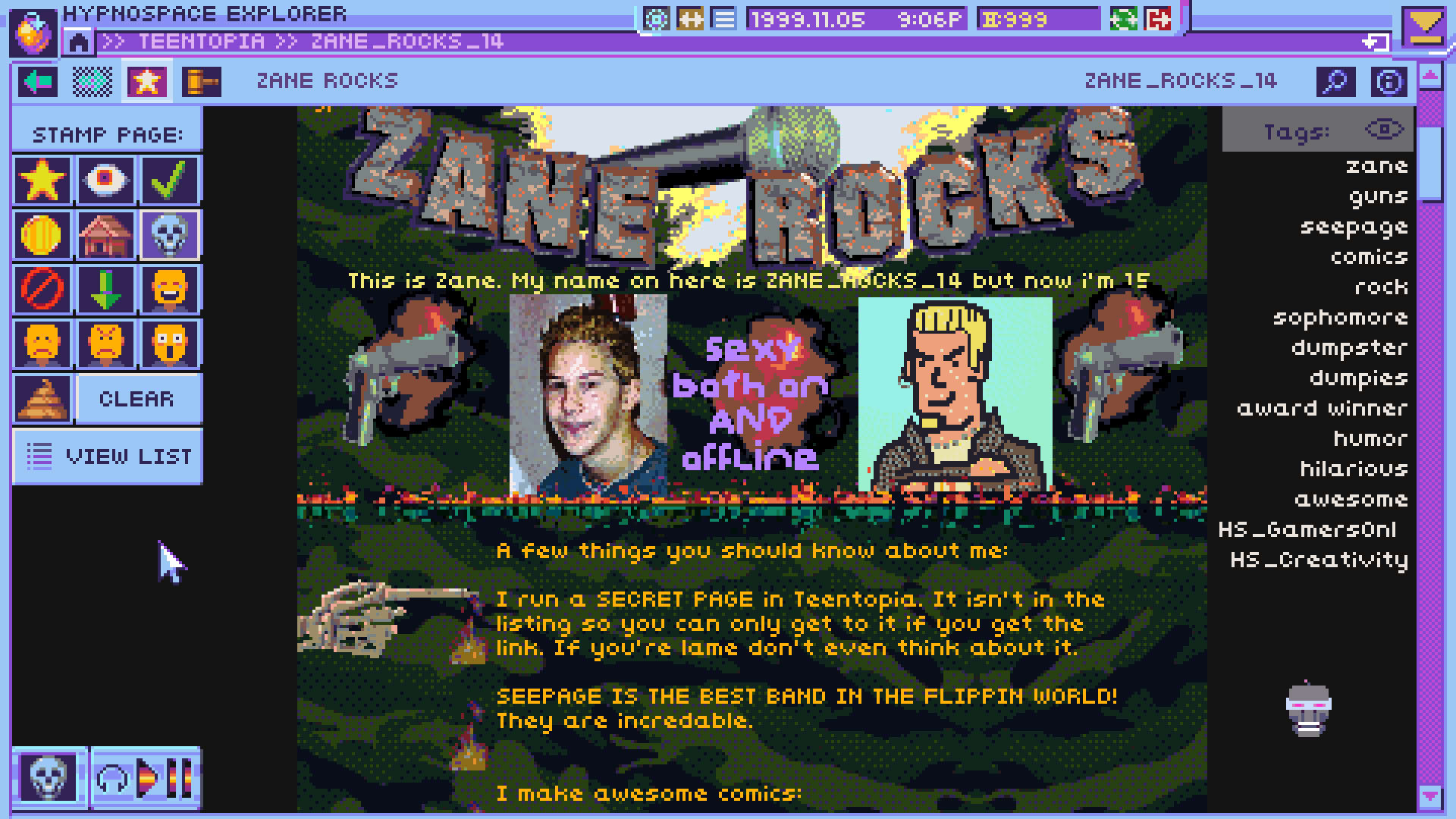 Screenshot for Hypnospace Outlaw