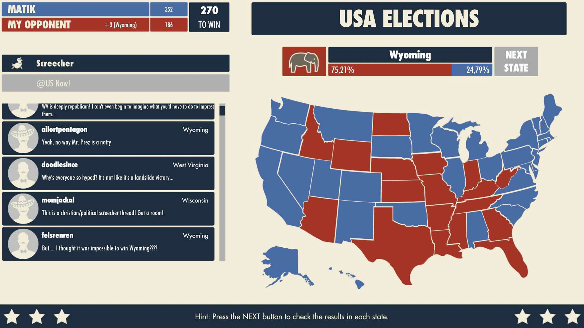 Screenshot for I am Your President