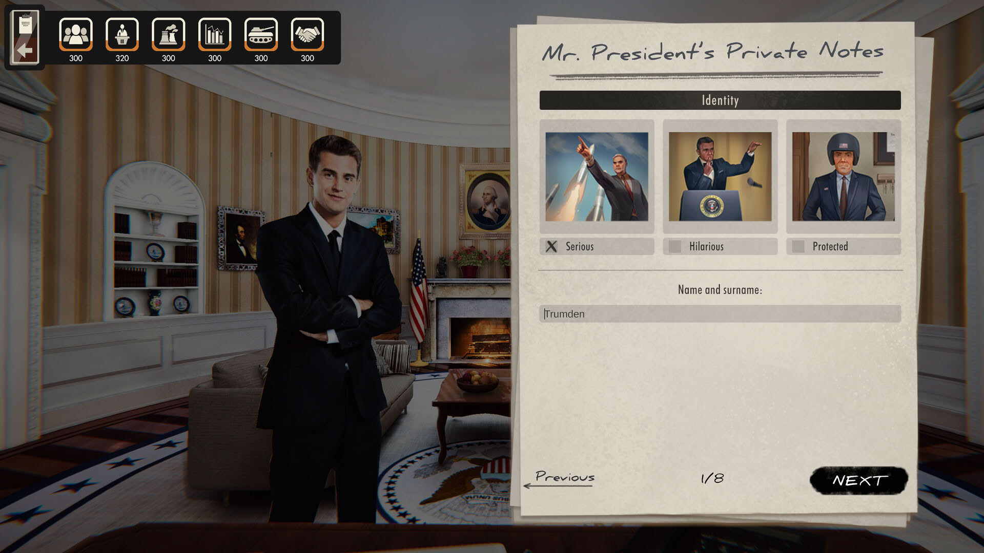 Screenshot for I am Your President