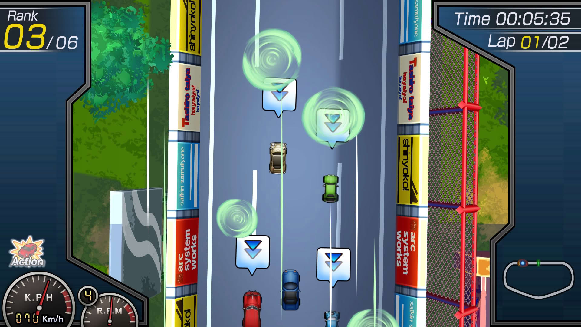 Screenshot for Gotcha Racing 2nd
