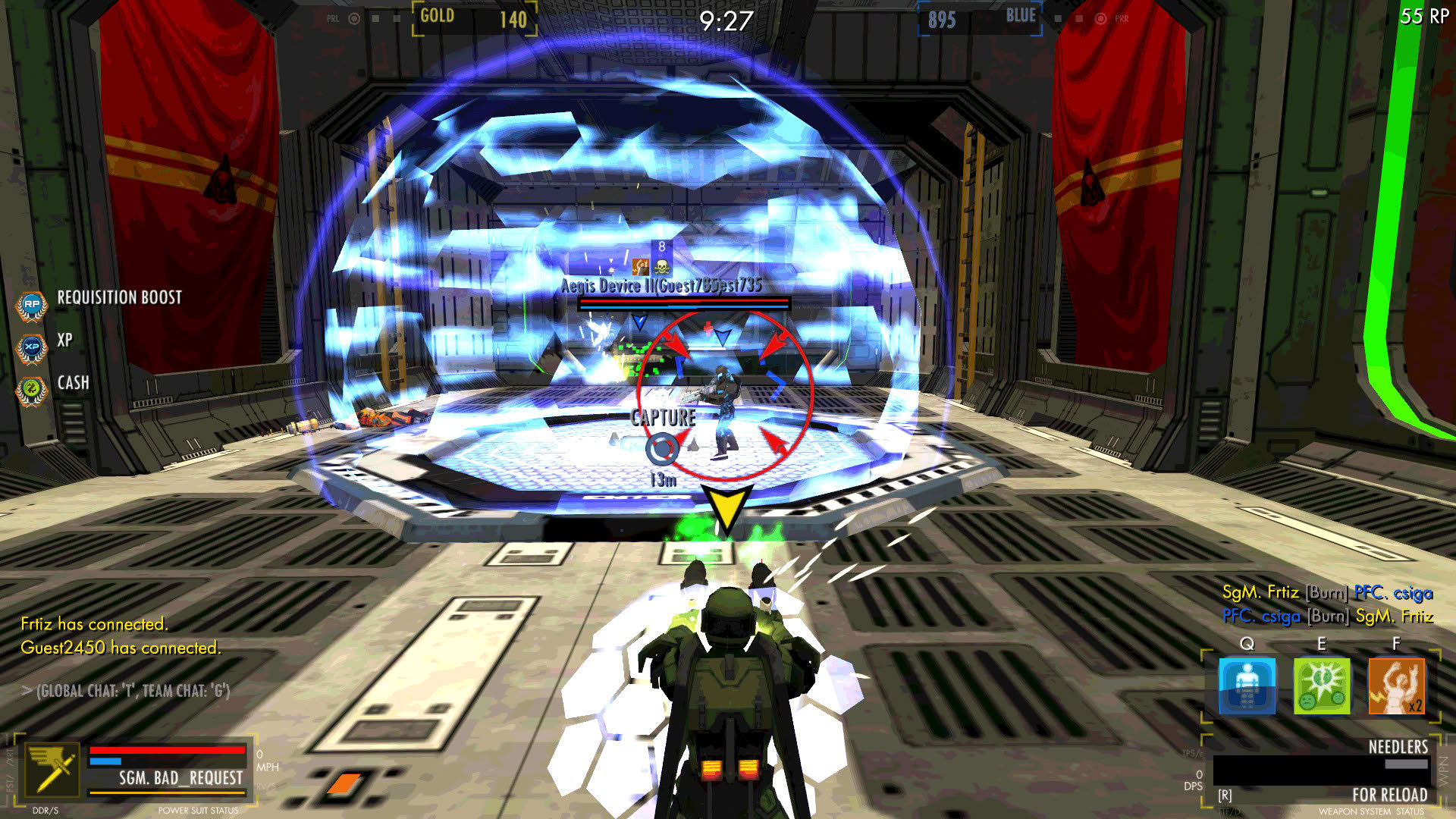 Screenshot for Freefall Tournament