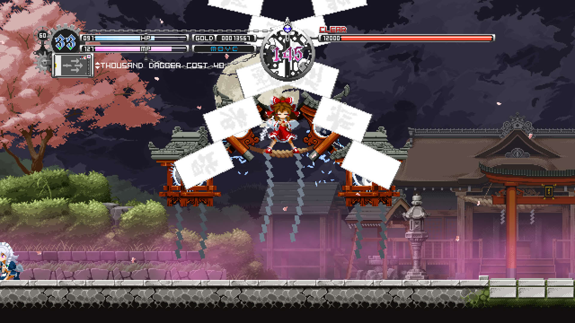 Screenshot for Touhou Luna Nights