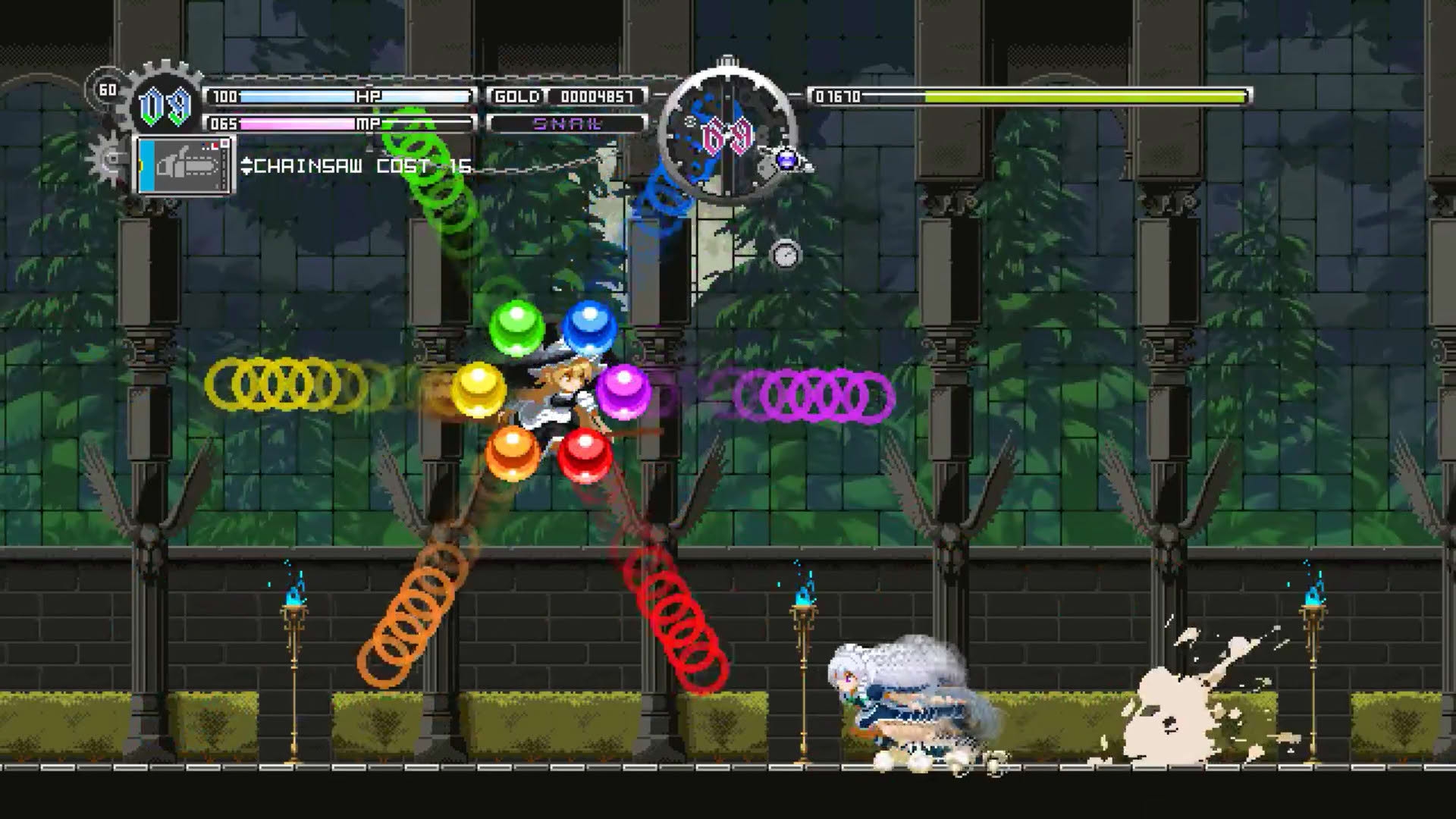 Screenshot for Touhou Luna Nights