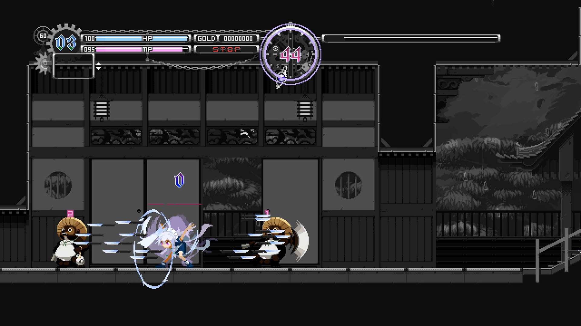 Screenshot for Touhou Luna Nights