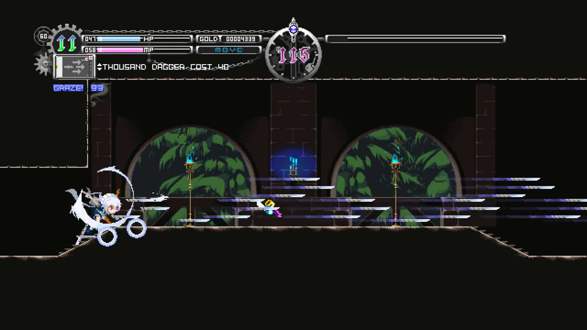 Screenshot for Touhou Luna Nights