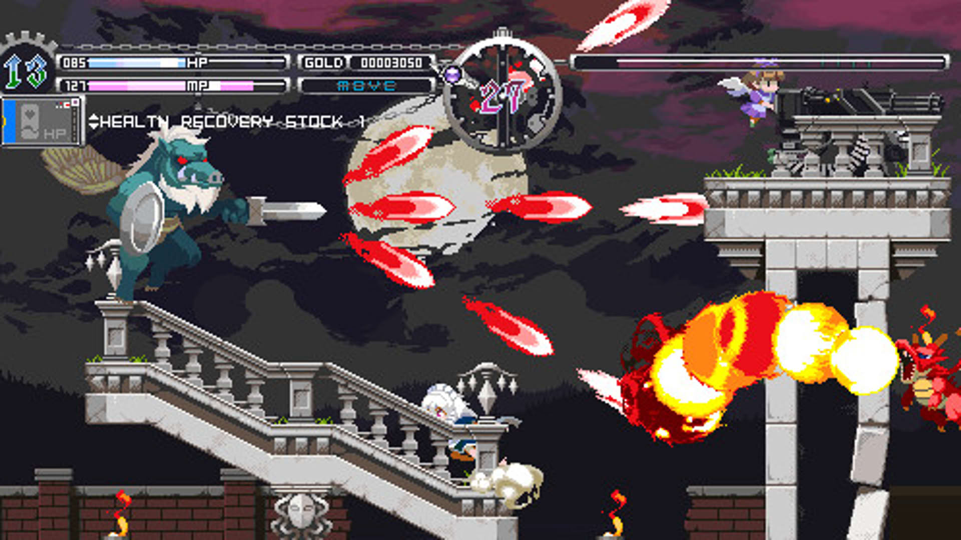 Screenshot for Touhou Luna Nights