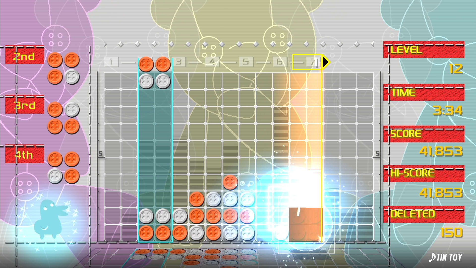 Screenshot for Lumines Remastered