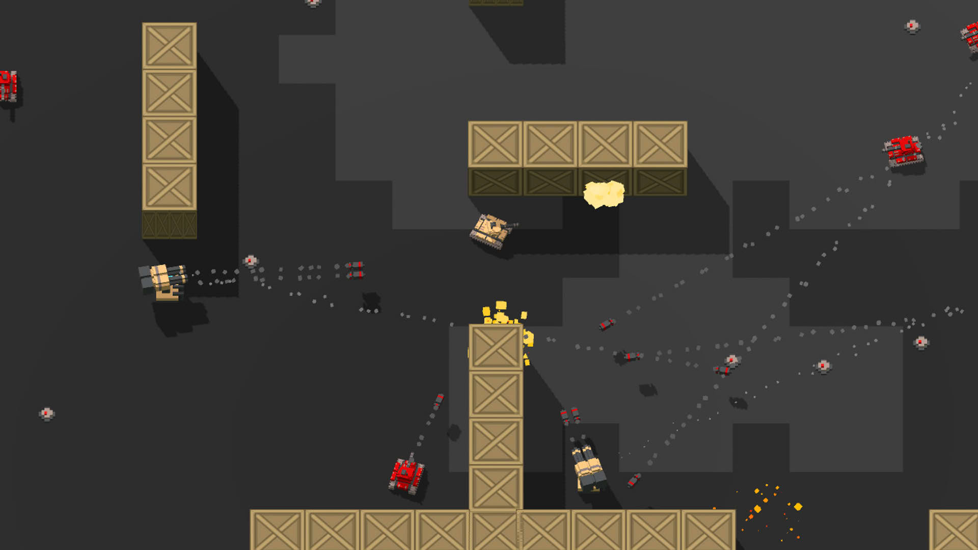 Screenshot for Voxel Tanks