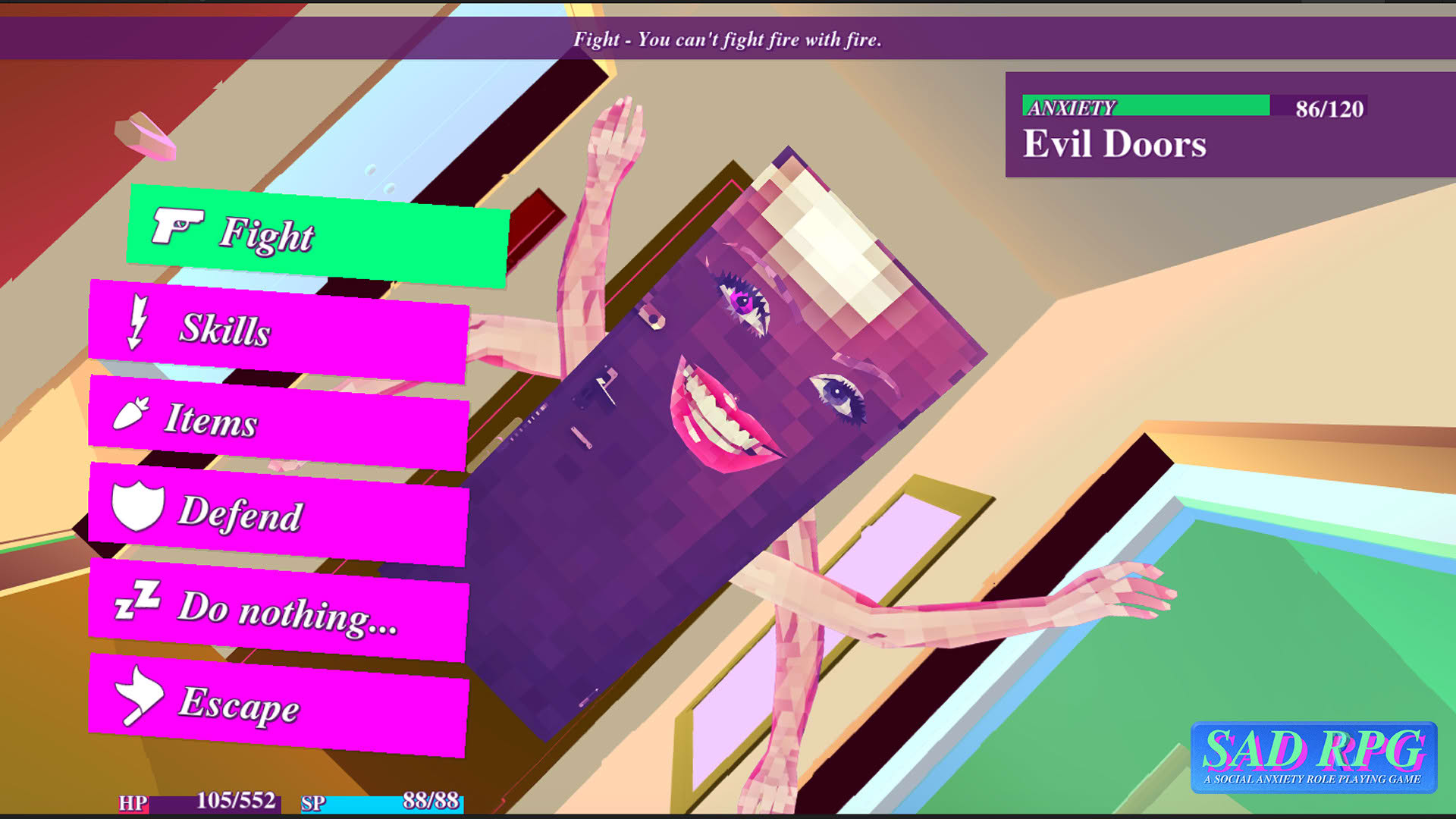 Screenshot for Sad RPG