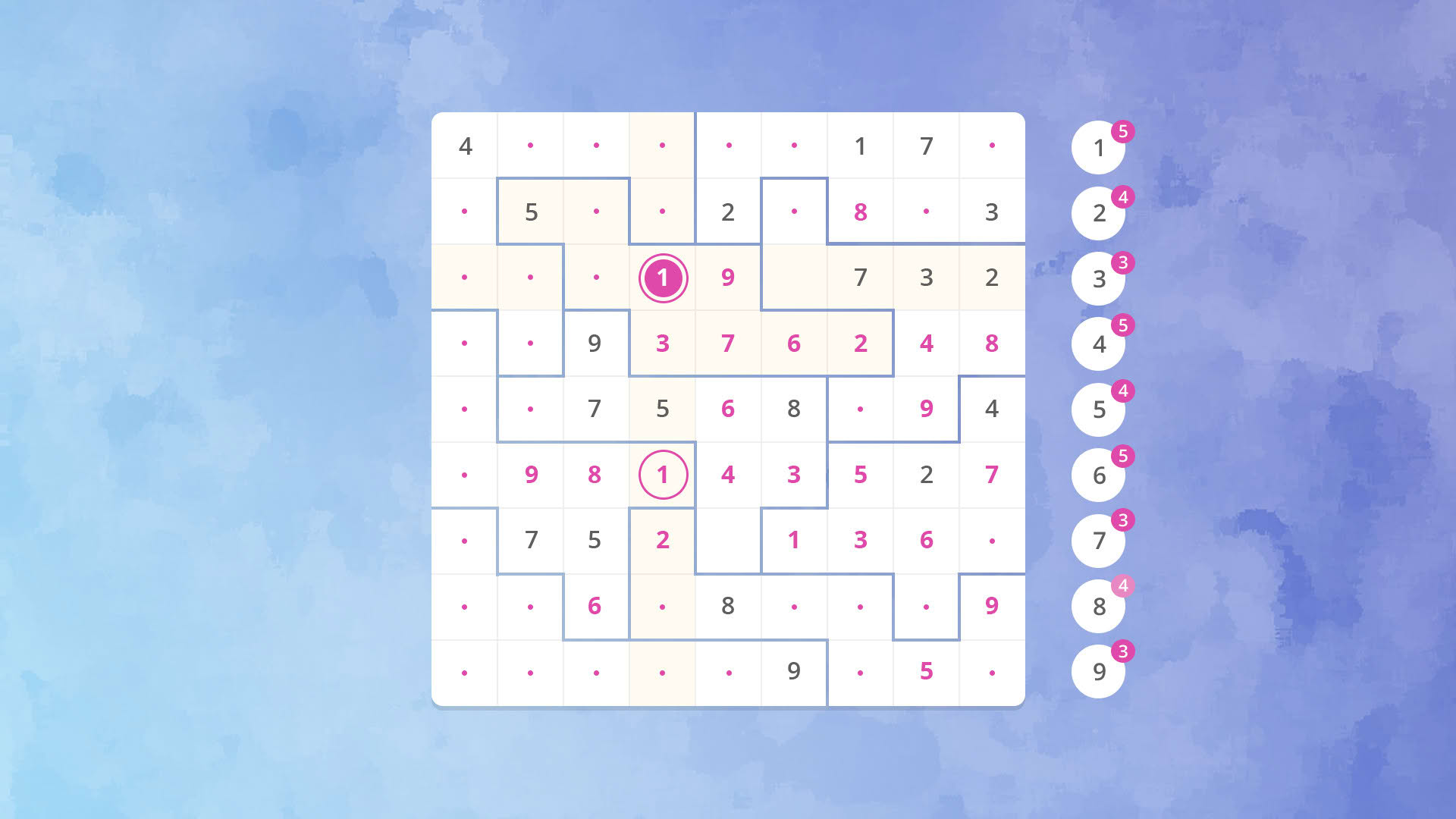 Screenshot for Sudoku Jigsaw