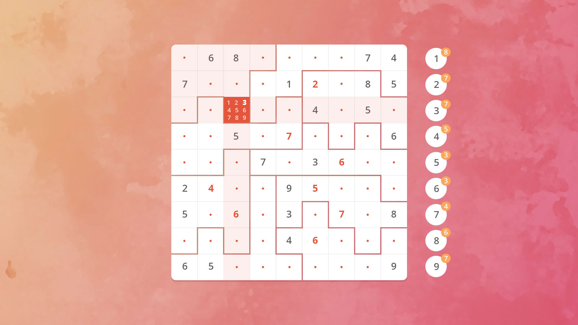 Screenshot for Sudoku Jigsaw
