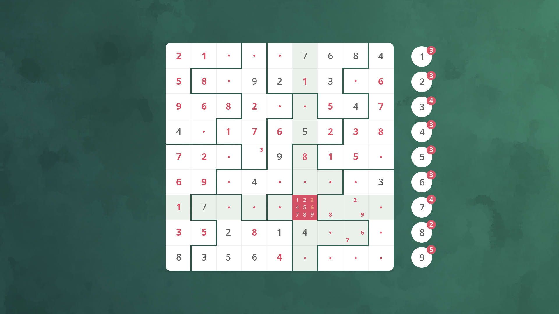 Screenshot for Sudoku Jigsaw