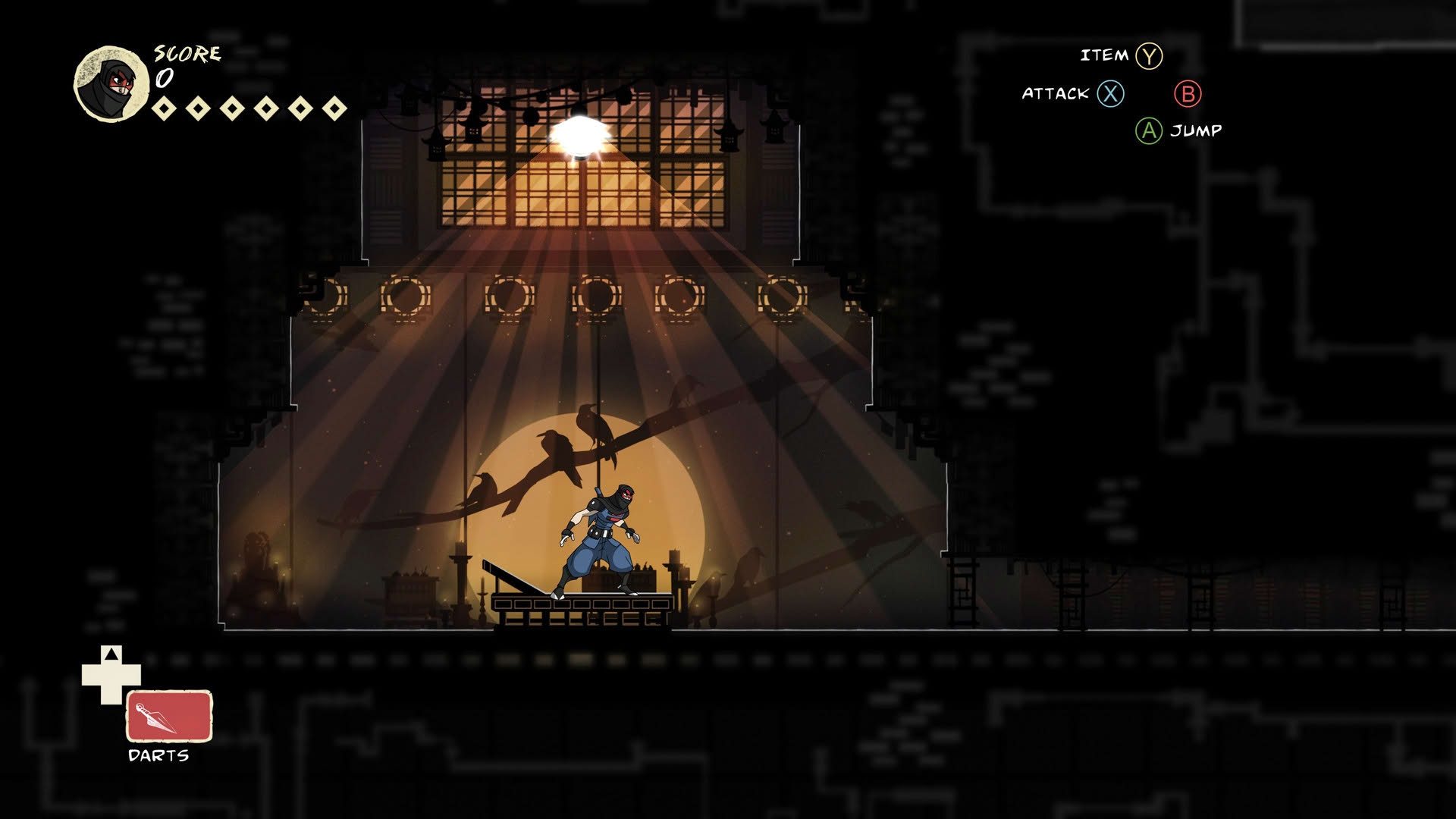 Screenshot for Mark of the Ninja: Remastered