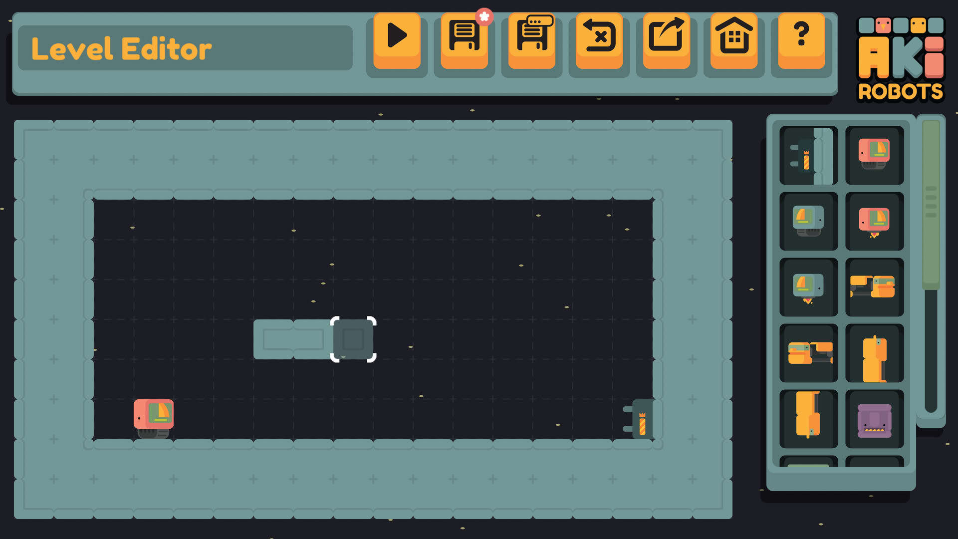 Screenshot for #AkiRobots