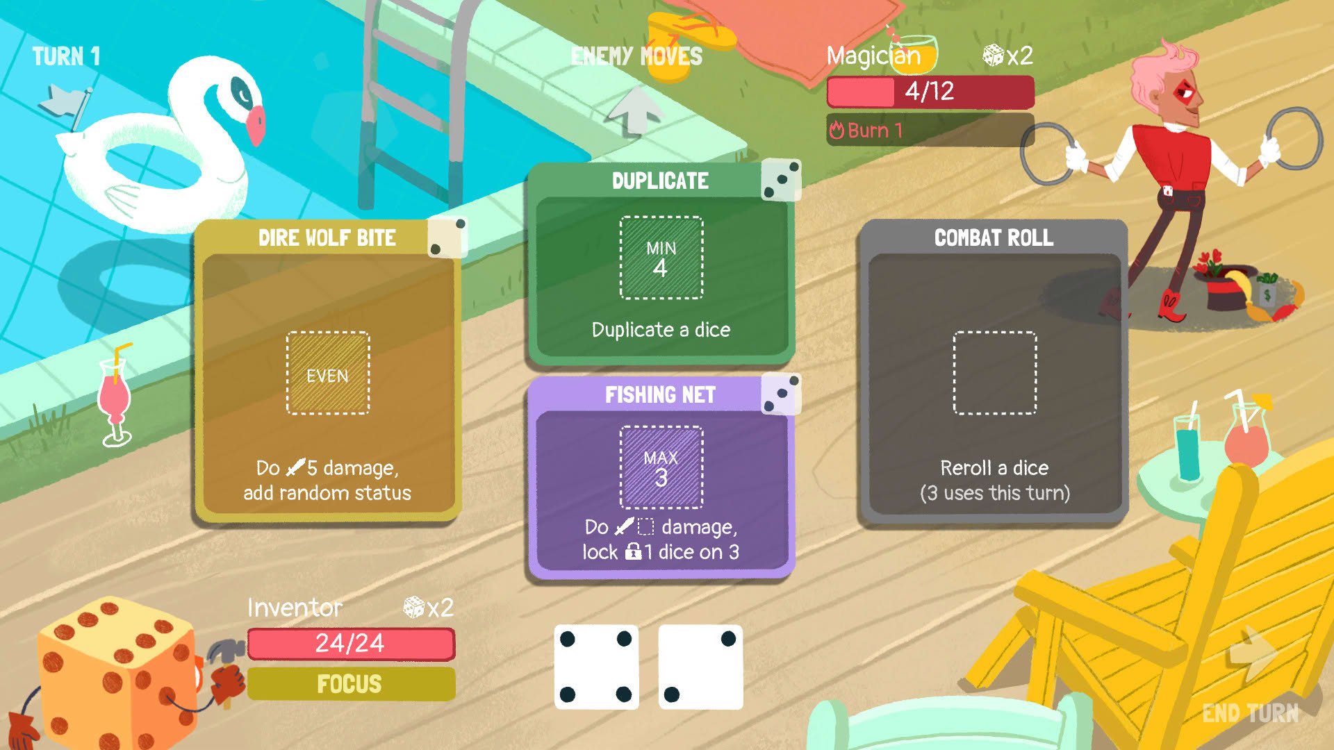 Screenshot for Dicey Dungeons