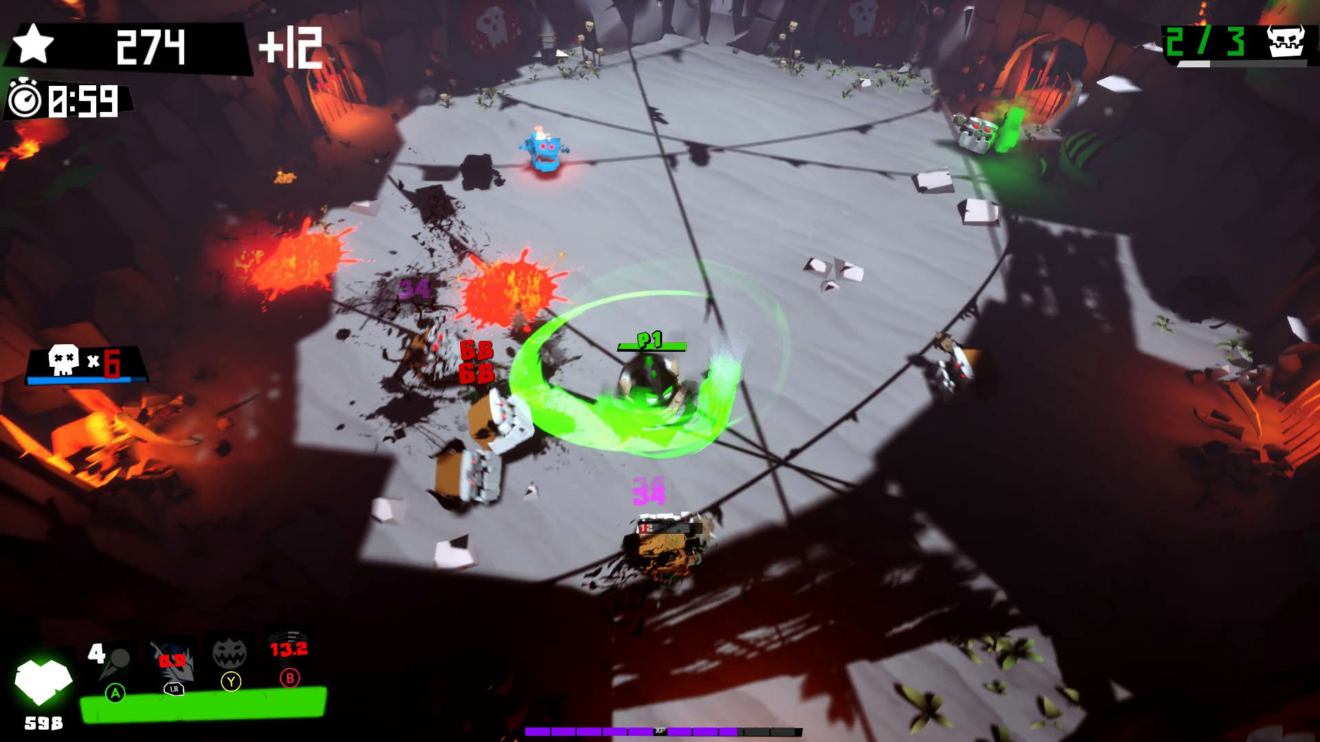 Screenshot for Cubers: Arena