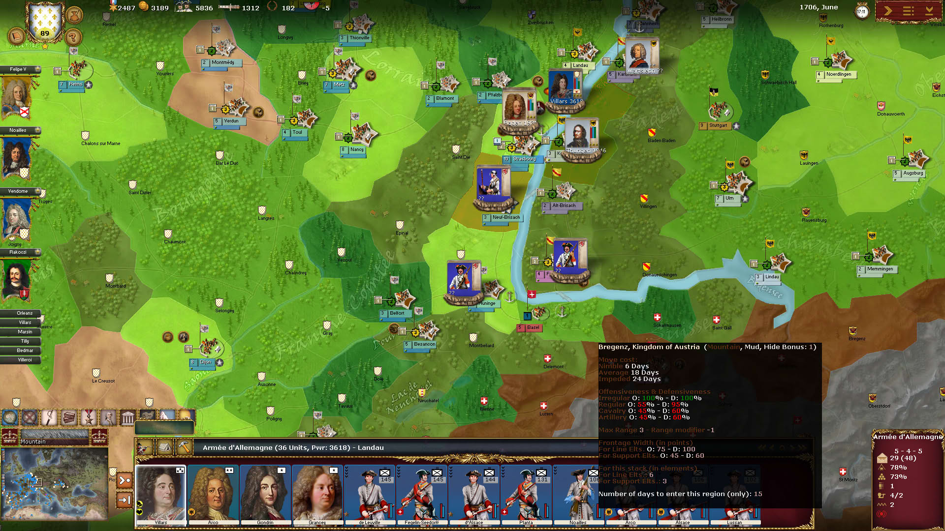 Screenshot for Wars of Succession