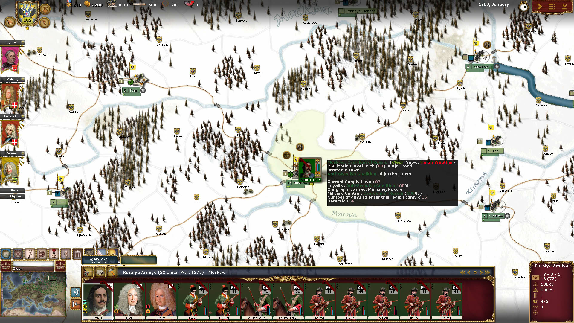 Screenshot for Wars of Succession