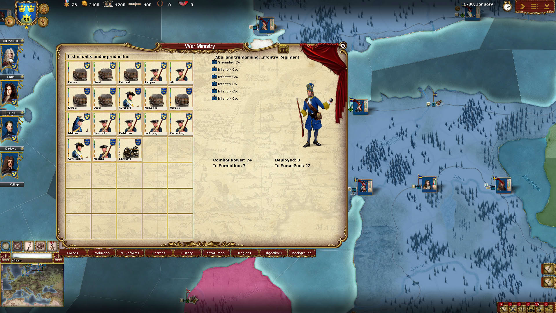 Screenshot for Wars of Succession