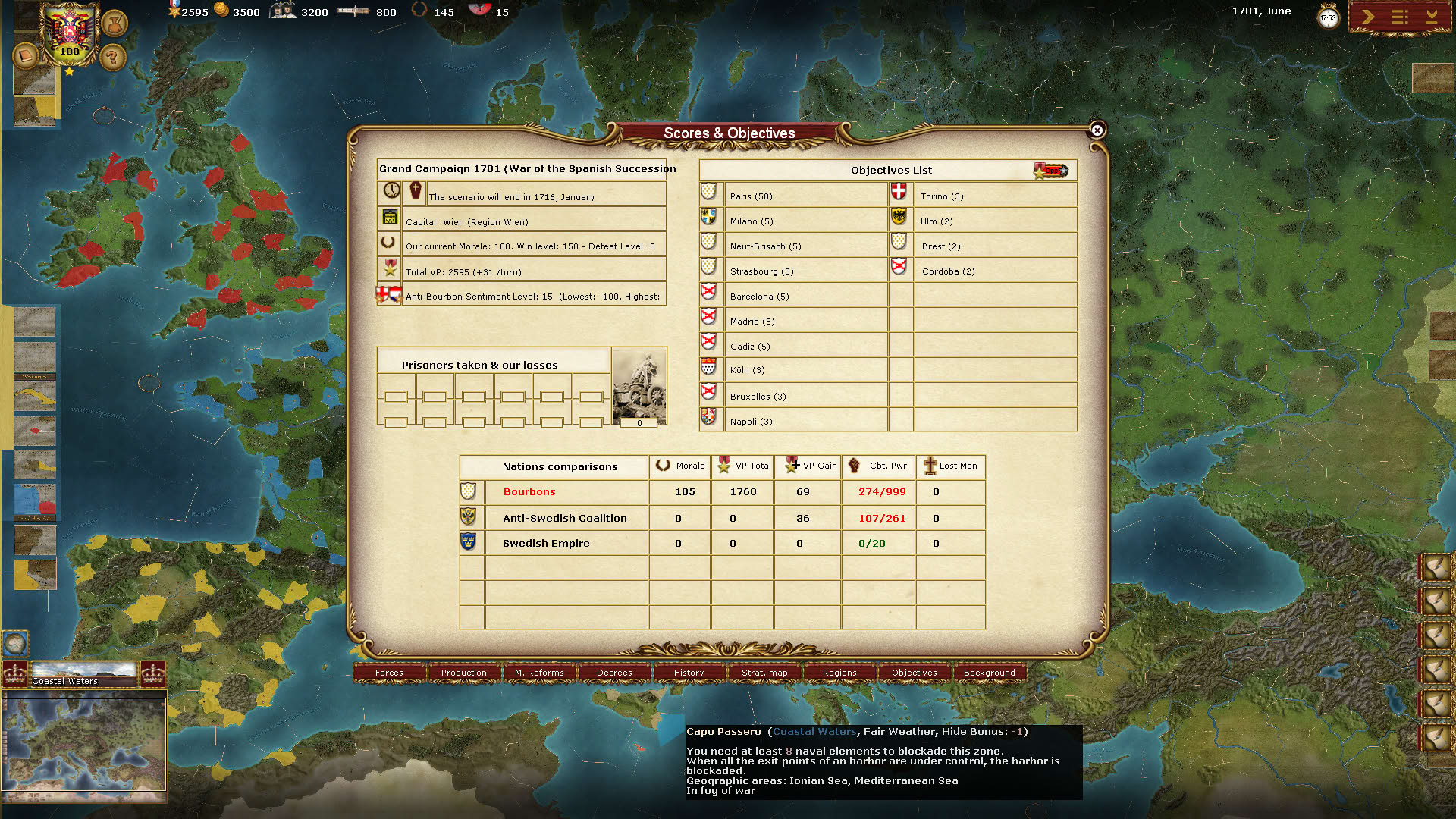 Screenshot for Wars of Succession