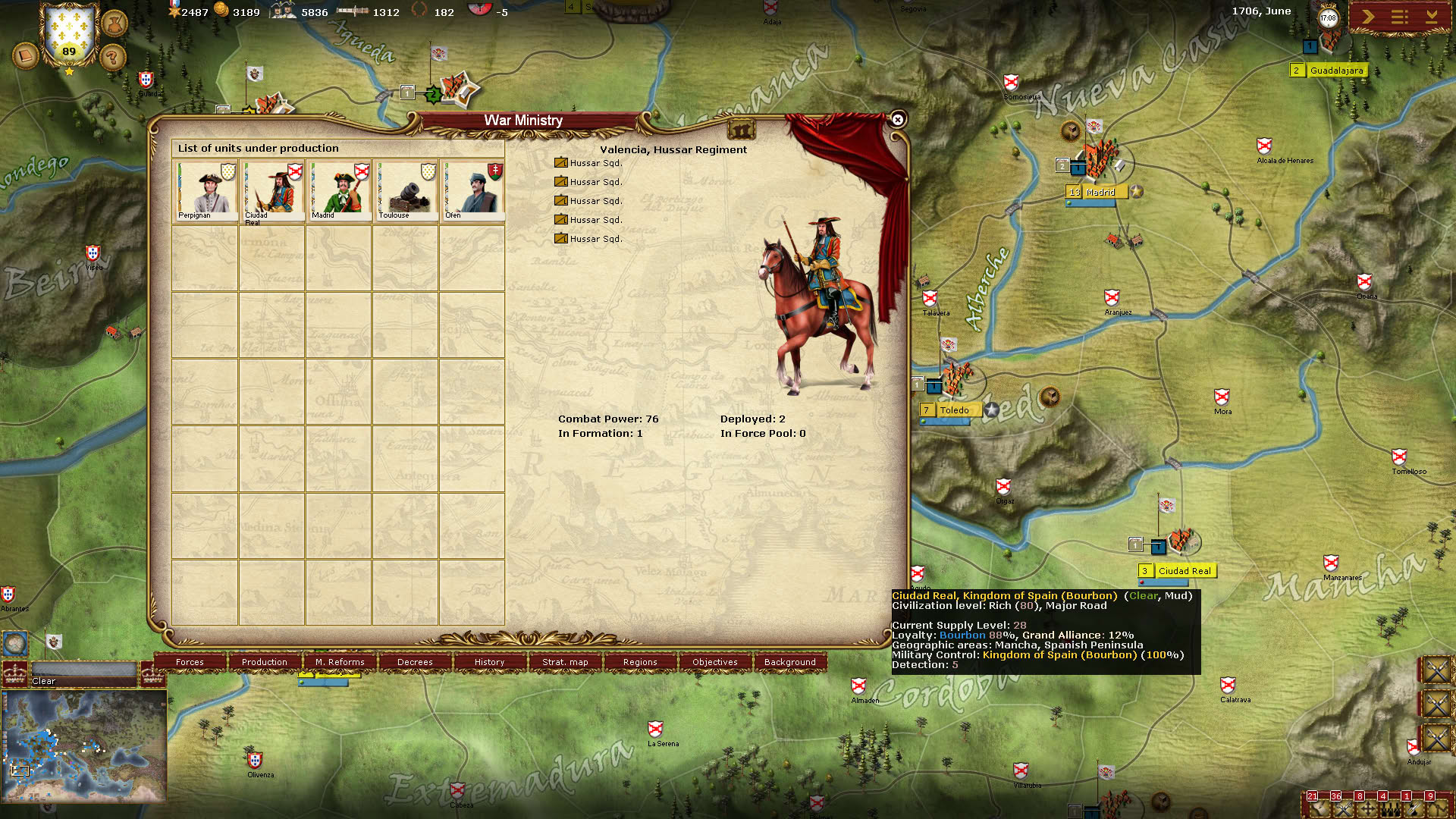Screenshot for Wars of Succession