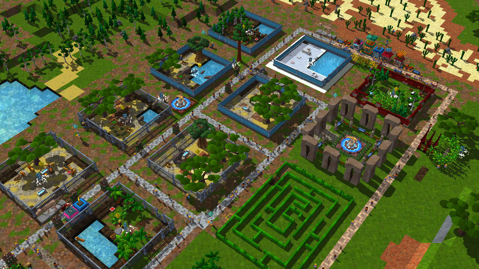 Screenshot for Zoo Constructor