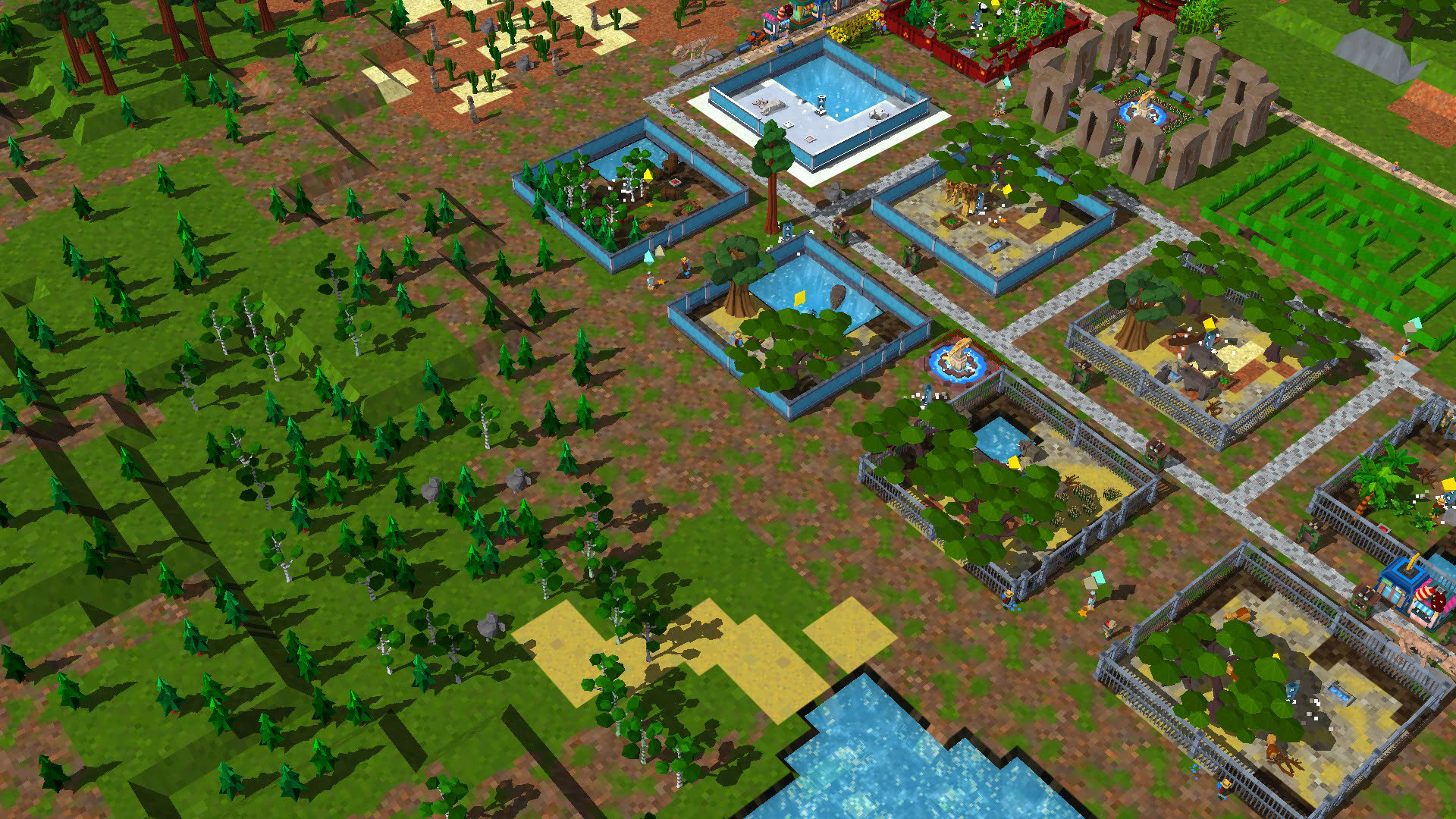 Screenshot for Zoo Constructor