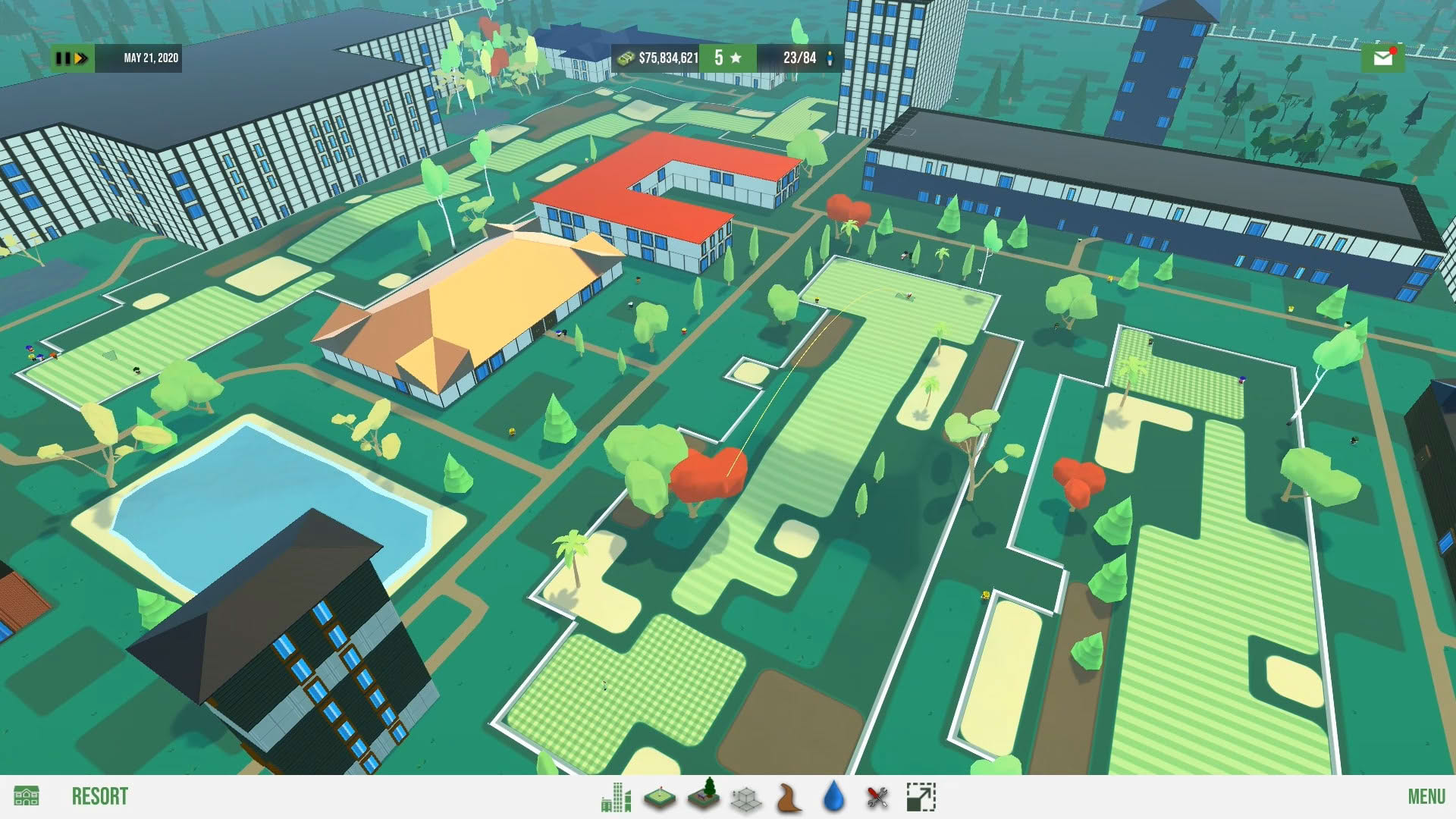 Screenshot for Resort Boss: Golf