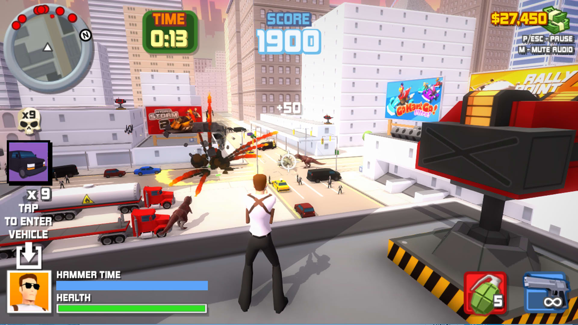 Screenshot for Hero Hunters: Jurassic Shooting Sniper