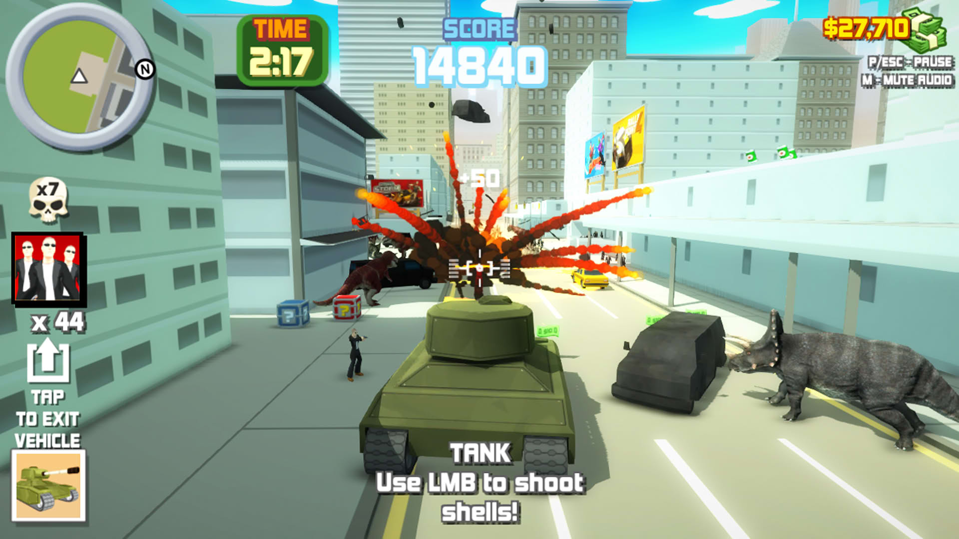 Screenshot for Hero Hunters: Jurassic Shooting Sniper