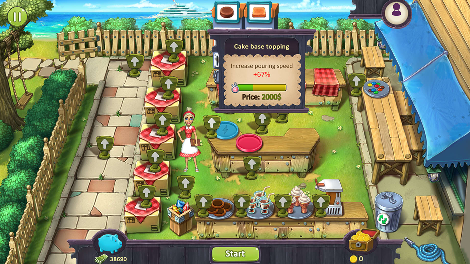 Screenshot for Katy & Bob: Cake Café
