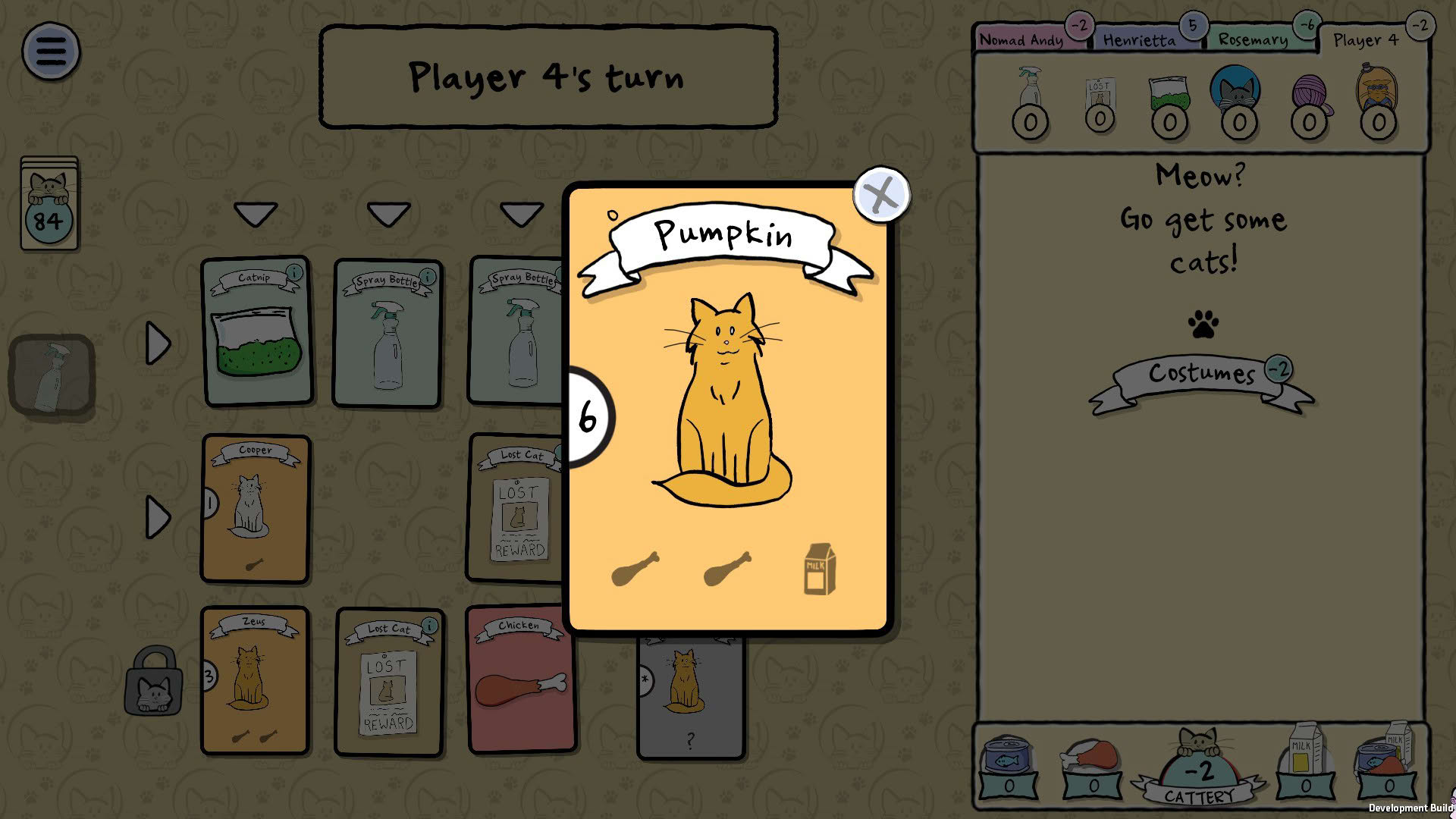 Screenshot for Cat Lady: The Card Game