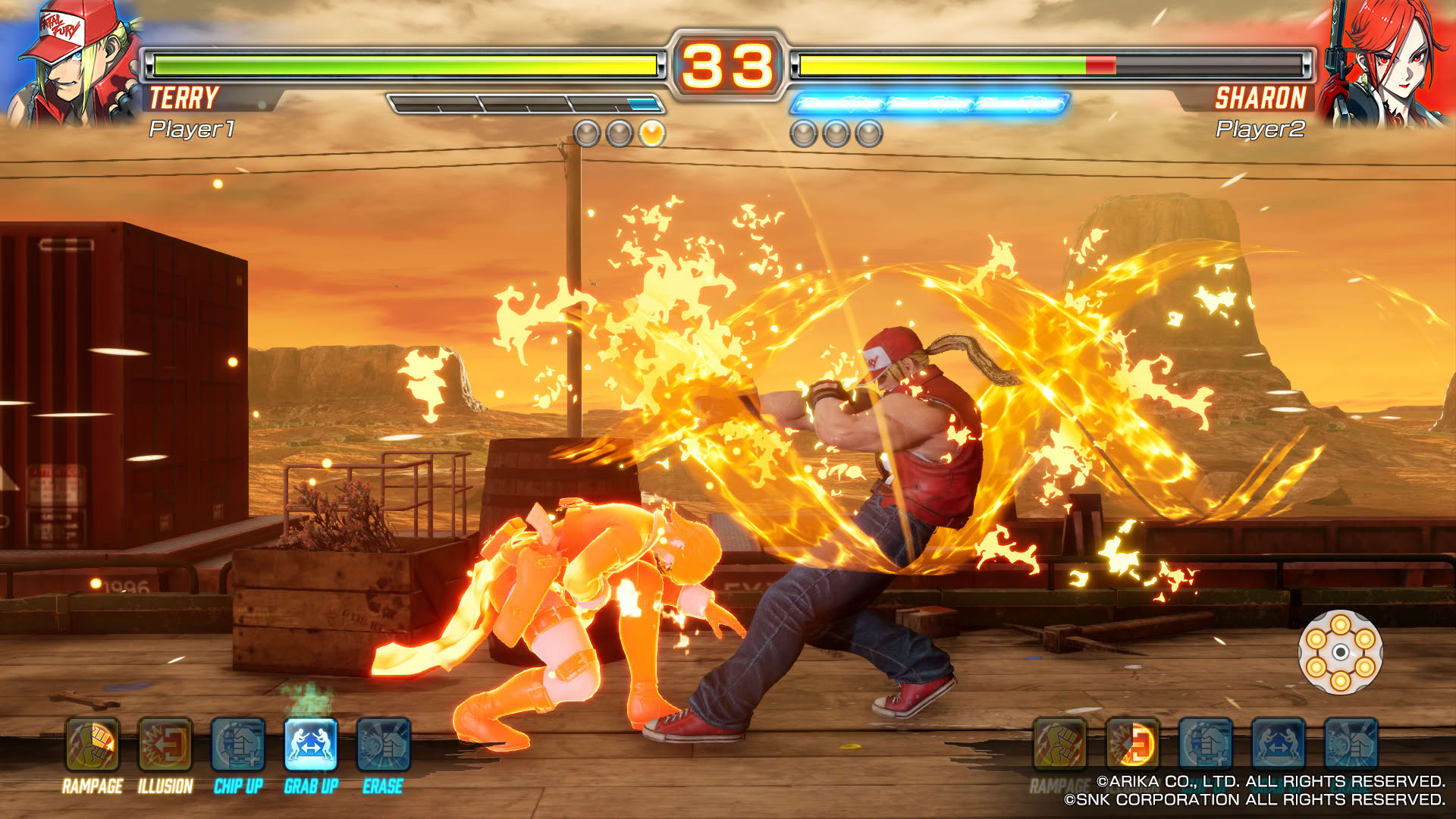 Screenshot for Fighting EX Layer