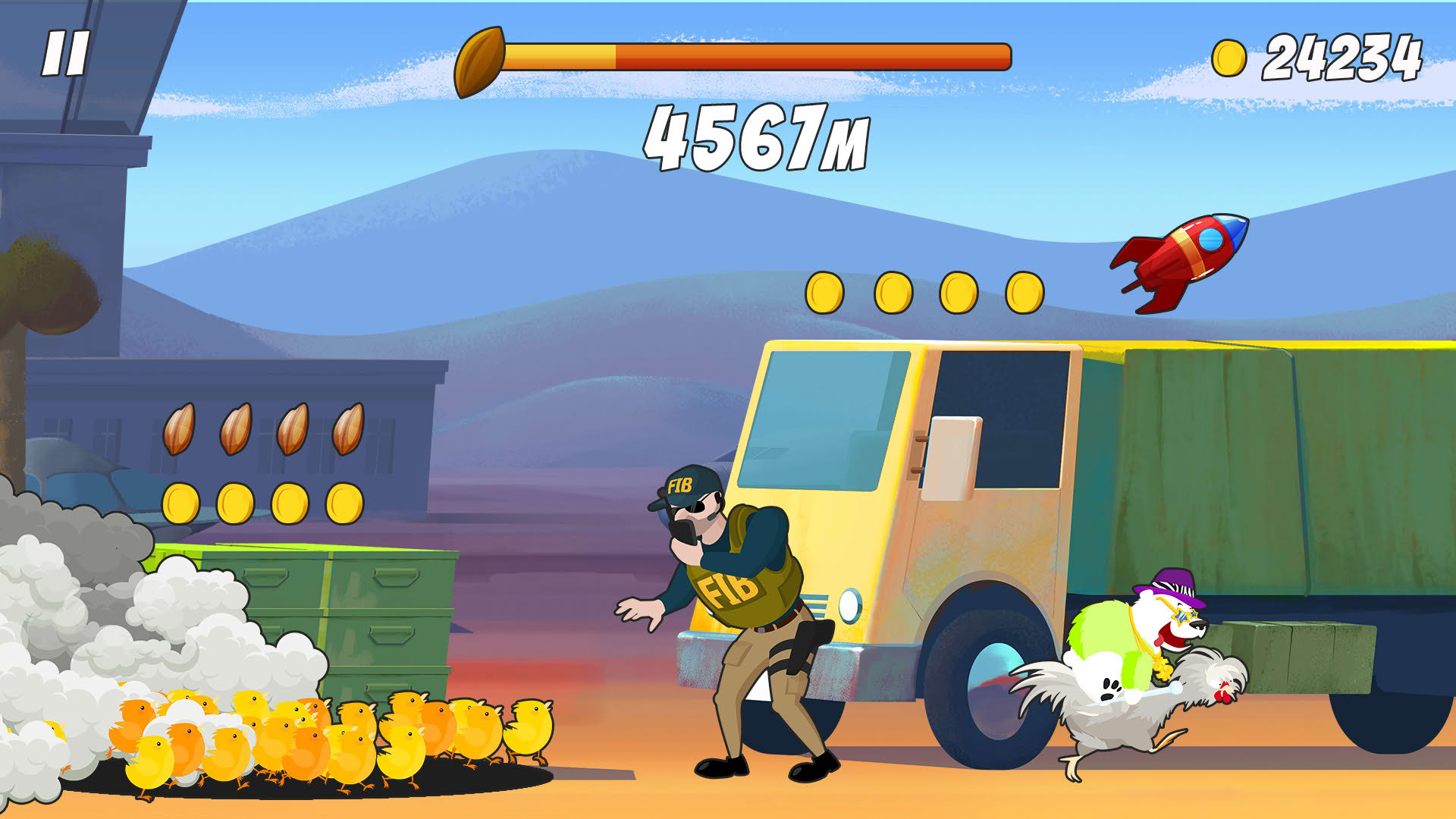 Screenshot for Chicken Rider
