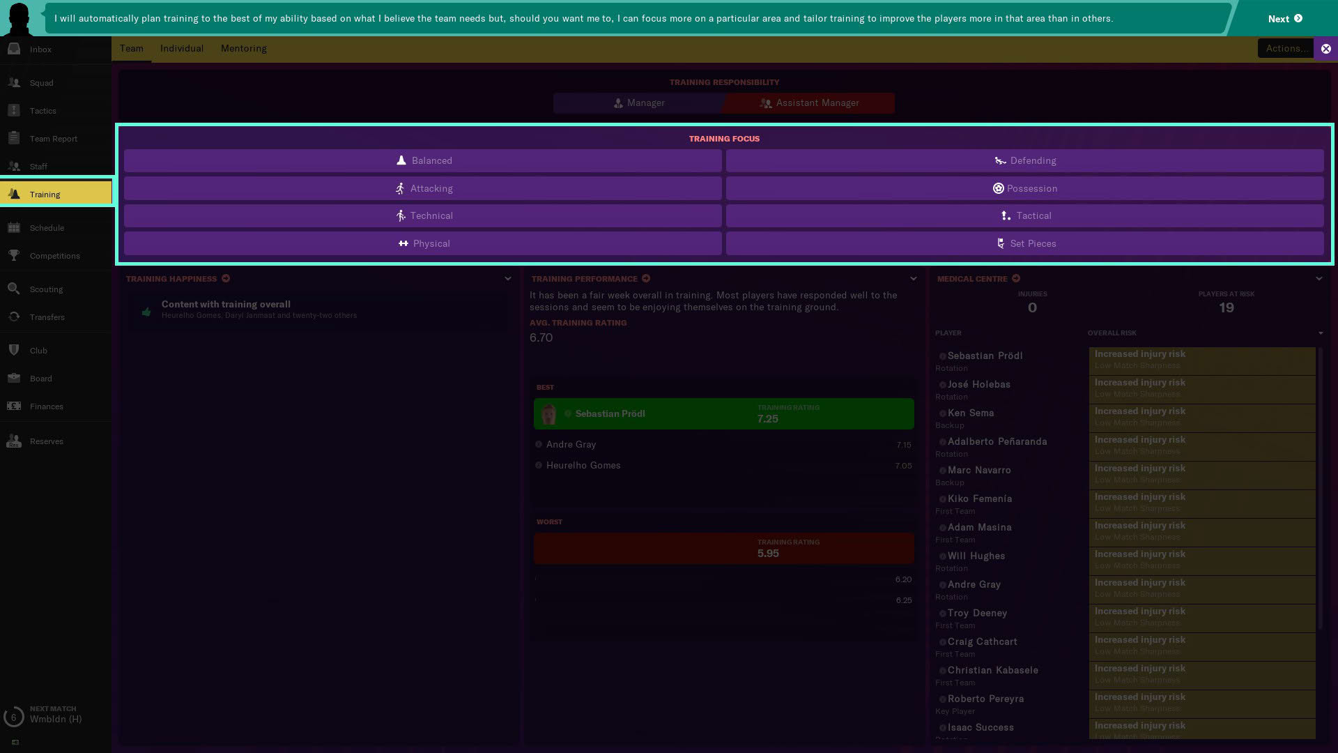 Screenshot for Football Manager 2019