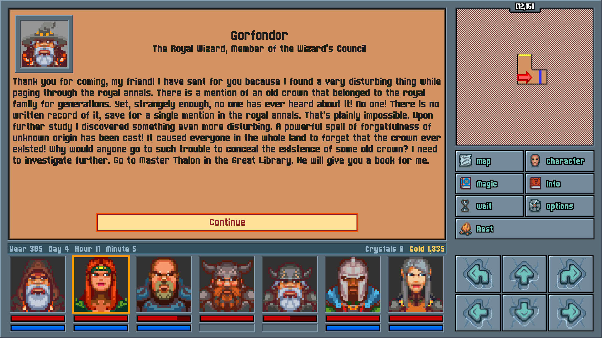 Screenshot for Legends of Amberland: The Forgotten Crown