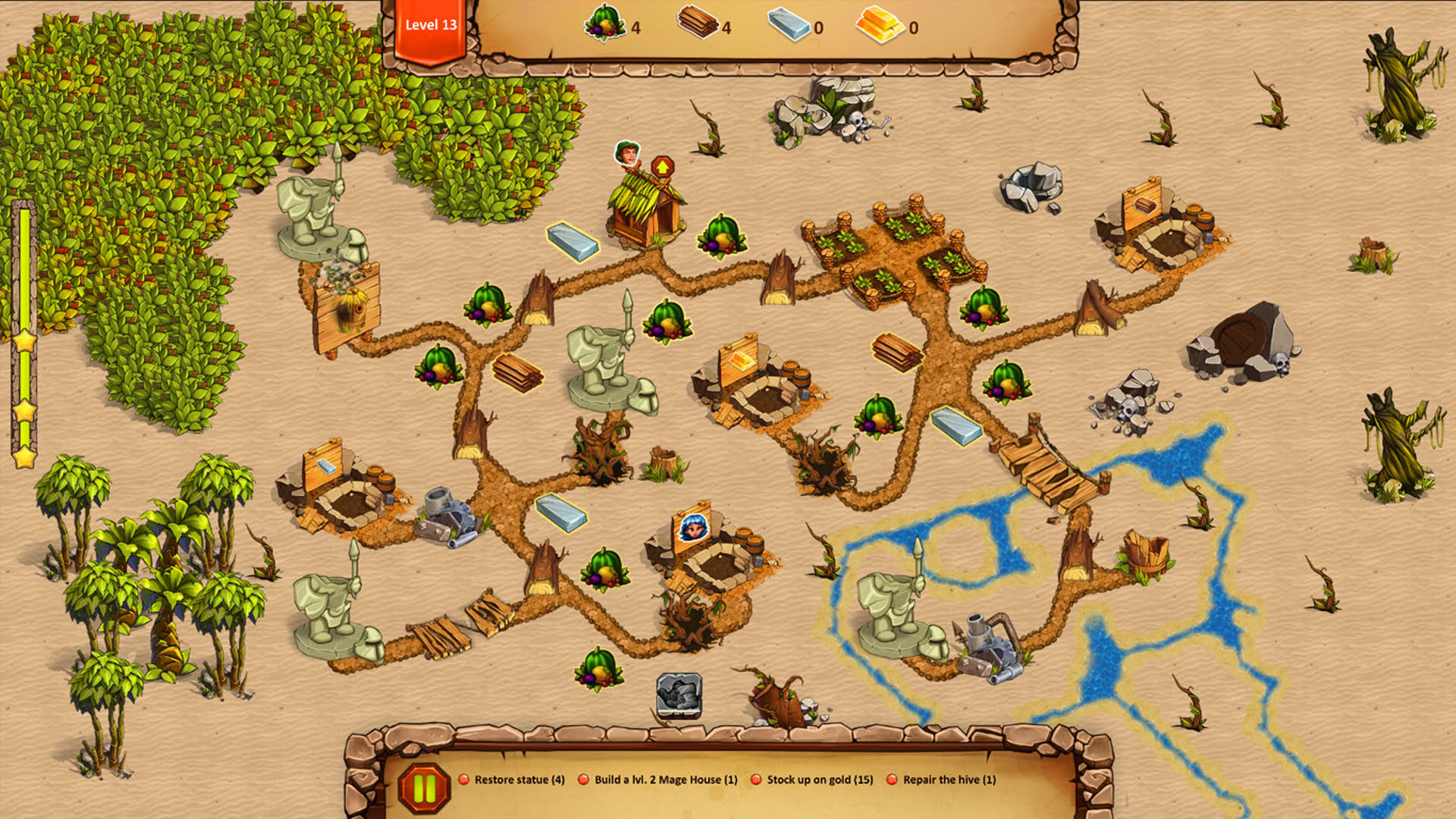 Screenshot for Lost Artifacts: Golden Island