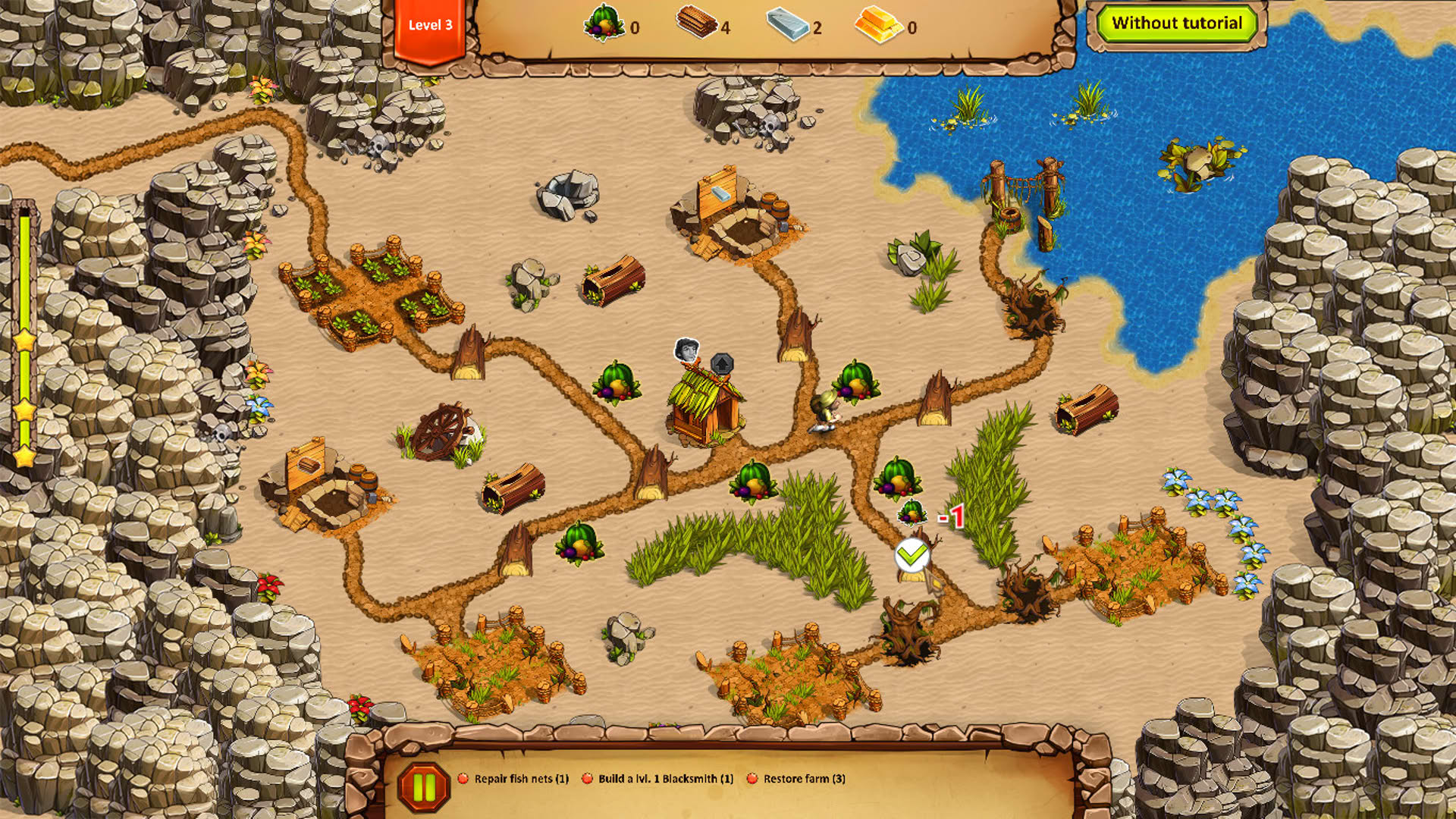 Screenshot for Lost Artifacts: Golden Island
