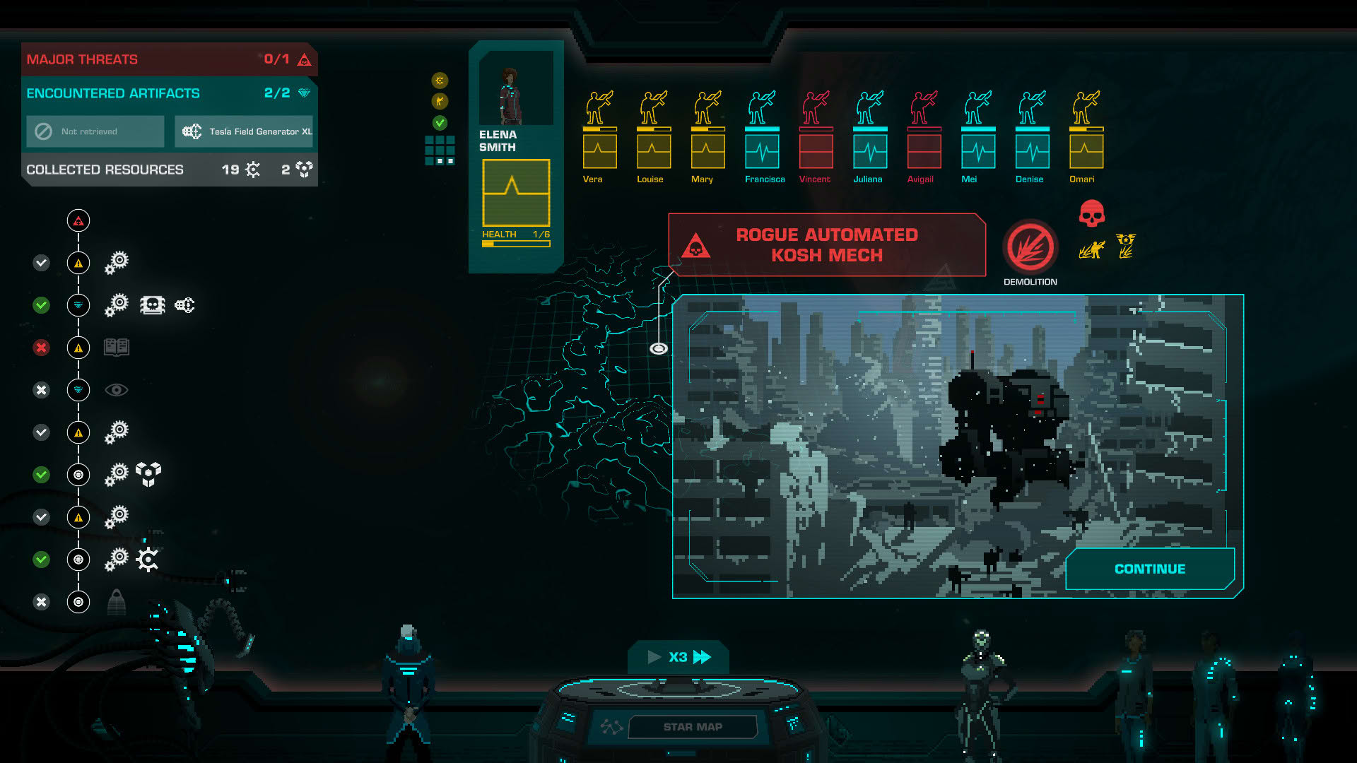 Screenshot for Crying Suns