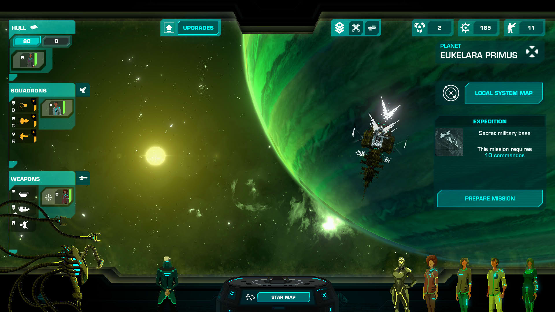 Screenshot for Crying Suns