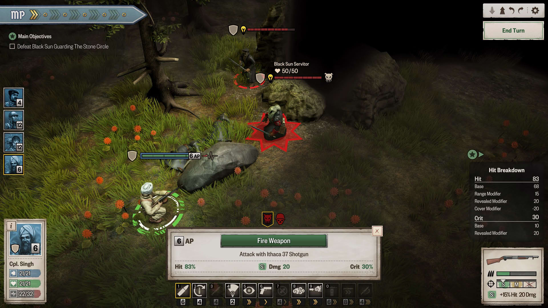 Screenshot for Achtung! Cthulhu Tactics