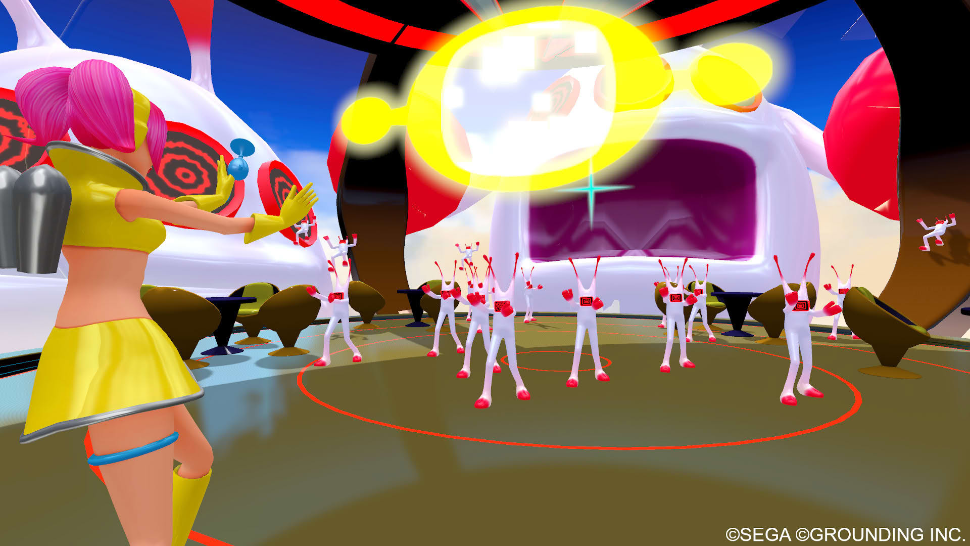 Screenshot for Space Channel 5 VR: Kinda Funky News Flash